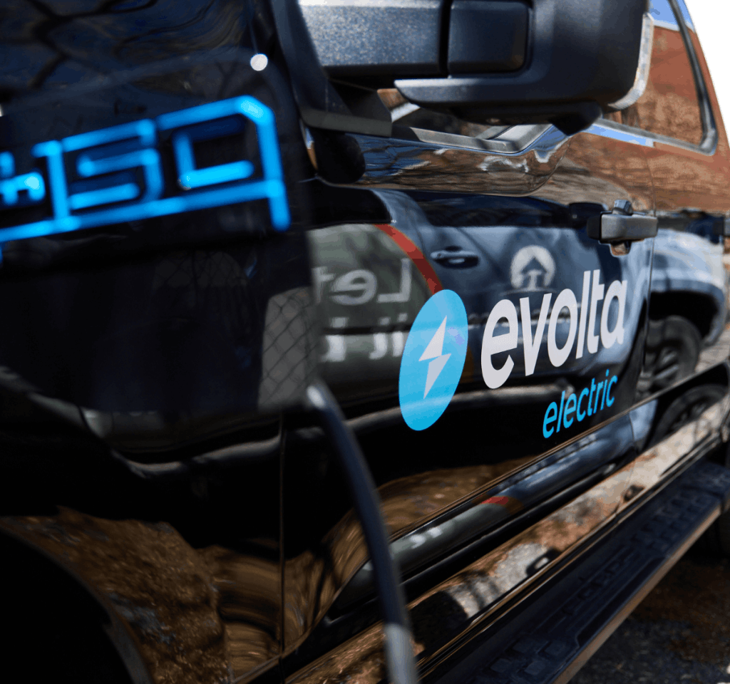 evolta electric car charging to an ev charger
